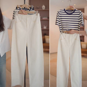 High Waist Straight Leg Thin Suit Pants Womens 2025 New Summer Casual Wide Leg Pants High Fashion Drapey Trousers