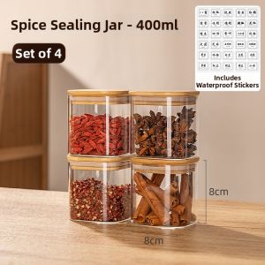NAIFUNA | Airtight Spices Storage Container