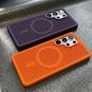 Cooling Heat Dissipation Breathable For Magsafe Magnetic Case For Samsung S26 S25 S24 S23FE S22 Ultra Plus Shockproof Hard Cover