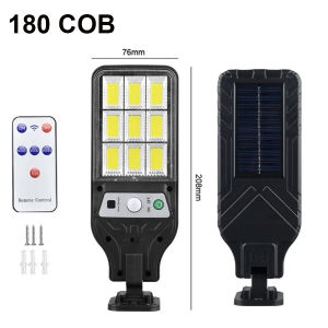 500000LM Ultra Powerful Solar Lamp 120° Wide Range Lighting Outdoor Solar LED Lights 3 Modes With Remote Control Street Lamp