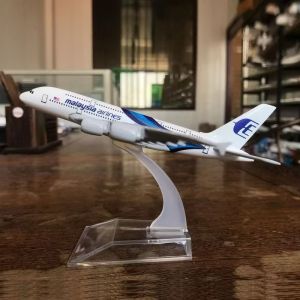 AOMING Puzzle Kids Diecast Metal Aircraft Model Airbus A320/A380 Air Concord Boeing Production  Environmental Protection Gift  Toys