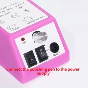 Professional Finger Toe Nail Care Electric Nail Drill Machine Manicure Pedicure Kit Electric Nail Art File Drill