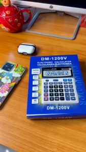 เซลล์ CASIO-DM-1200V คุณสมบัติของแท้ 100% ใหญ่ 12 หลัก รุ่น หน้าจอ เครื่องคิดเลขท่าน คุณภาพเครื่องคิดเลขปู่ 100% ราคาเครื่องคิดเลข