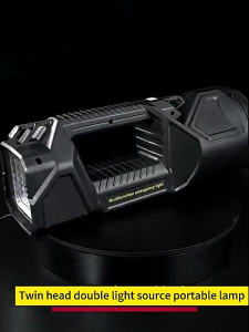 Portable Super Bright Zoom LED Flashlight Rechargeabl Waterproof Outdoor Heavy Duty Rechargeable High Power Flashlight