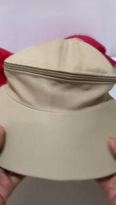 topi caddy visor wanita pakai resleting anti sinar matahari topi senam caddy resleting golf wanita