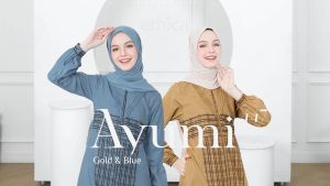 BAJU DRESS REMAJA GAMIS WANITA ETHICA AYUMI 447 GOLD
