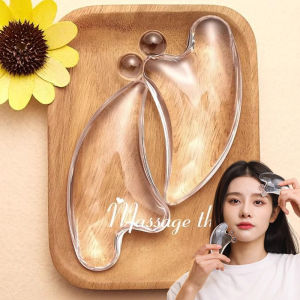 【Jealous Girl】Natural Resin Gua Sha Massage Board Facial Skincare Guasha Tools Face Massager Scrapers for Face Neck Back Body SPA Massage Tool