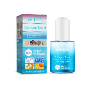 Eelhoe Collagen Boost Essence Facial Hyaluronic Acid Face Dark Spot Removal Whitening Moisturizing Anti-Aging Face Serum Anti Aging Collagen Boost Face Serum Hyaluronic Collagen Serum Wrinkle Remover Essence