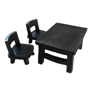 DIY | Miniature Dollhouse Furniture Decorative Mini Table and Chairs