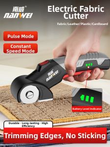 NANWEI | Electric Scissors Portable Sewing Tool for Fabrics Leathers