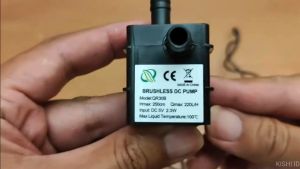 FAST DELIVERY QIAORAN Pompa Air Mini Elektrik Tekanan Tinggi USB Brushless Submersible Aquarium 5V