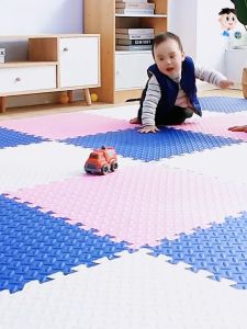 2.5cm Baby Crawling Mat Puzzle Mat Anti-slip Foam Mat (size:30×30cm)