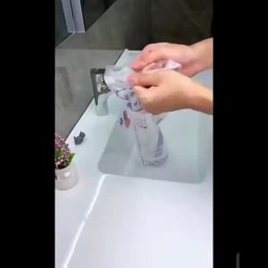 Flip Top Anti-Odor Drain Pipe Set Kitchen Sink Drain Retractable Deodorizing Filter Flexible Downspout Bathroom Anti Clogging