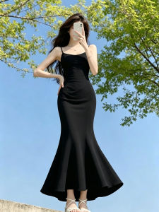 SUHUIQIAN | Đầm Bodycon Đuôi Cá Ôm Dáng