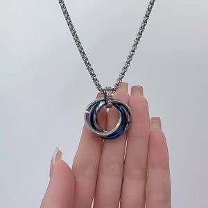 FEDD - Maverick Kalung Pria Titanium Steel Fashion Hypebeast Anti Karat