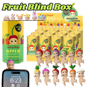 Sonny Angel Blind Box Fruit Toys Decorative Phone Car Computer Decoration Dolls Kids Halloween Gift