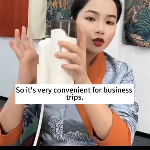 YOUMIAI Steam Iron 1200W Handheld Garment  Travel  Foldable and Portable for Clothes