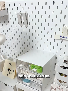 Table Fan Rechargeable Desk Mini Fan Laptop Cooler Cooling Portable USB Fan for Office Home Dorm