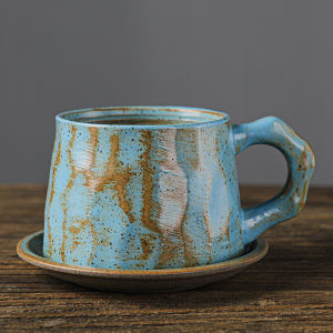 Retro Large Capacity Handmade Japanese Style Coffee Cup Set