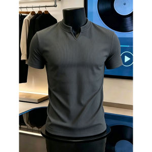 Áo Thun V-Neck Tay Ngắn Nhanh Khô Cảm Giác Mát Lạnh