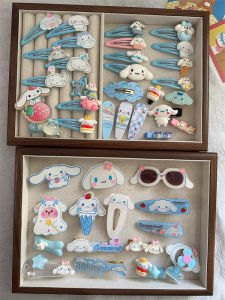 Superb Value Cute Big Ear Dog Hair Clip Set Womens Autumn Winter Hair Accessories Headwear Sweet Style Fresh out Fashion