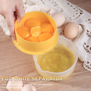 Egg White Yolk Separator Cooking Gadgets Yolk Filter Egg Divider Clear Portable Kitchen Accessories