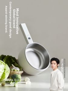 [China Plug Without Adapter] Stainless Steel Multifunction Small Electrical Cooker