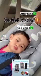 PROMO...!! CAR SEAT BABY PORTABEL/ALAS KURSI BAYI/KURSI DUDUK MOBIL/ALAS STROLER/ALAS BABY CHAIR