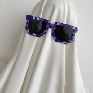 Hot 20 Styles Fashion Sunglasses Kids Cos Play Action Game Toy Cosplay Square Glasses with EVA Case Toys for Children Gift