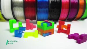 eSun eTPU-95A 1.75mm 1KG 3D Printer Filament TPU 95A Flexible Printing Material FDM Plastic eTPU Flex