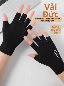 Deanbarry | Warm Winter Gloves Half Fingered Thin Writing