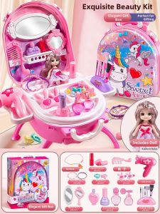 BTOP | Role Playing Dollhouse Vanity Set for Girls 3-6 Years Old