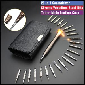 25 in 1 Mini Precision Screwdriver Magnetic Set Torx Electronic Repair Tools Kit Opening Screwdriver for iPhone Camera Watch PC
