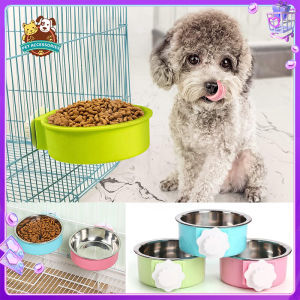 Hanging Cat & Dog Bowls: Stainless Steel & Durable Options