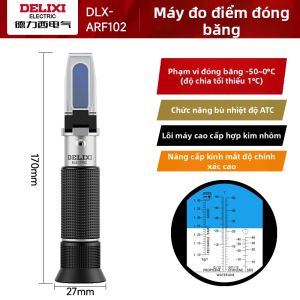 DELIXI Electric | Máy Đo Chiếu Xạ Cầm Tay Độ Chính Xác Cao Kiểm Tra Nồng Độ Dung Dịch Cắt Đường Muối và Điểm Đóng Băng