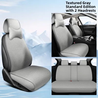 Summer Cool Ice Silk Full Coverage Seat Cushion for Rear Seats