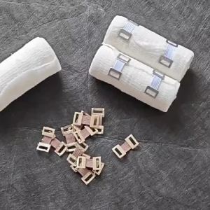 【X】10/30Pcs Replacement Elastic Bandage Stretch Metal Clips Fixation Clamp Hooks