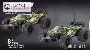 ZWN Tỉ Lệ 1:24 RC Car 4WD Điều Khiển Từ Xa Tốc Độ Cao Xe Tải Quái Vật Địa Hình Mọi Địa Hình Drift Đồ Chơi Cho Trẻ Em Quà Tặng Với Pin Lithium