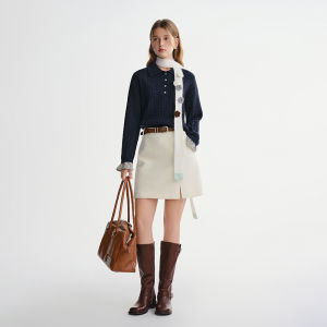 DUSHU | Big Size Classic A-line Half Skirt Loose Waist