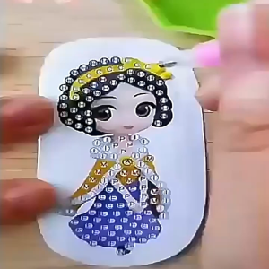 Diy Diamond Painting Sticker motif kartun dekorasi tempelan DPT001