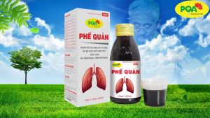 Siro PQA Phế Quản HỘP 125ml Có công dụng bổ phổi ích phế hỗ trợ giảm ho hen phế quản.