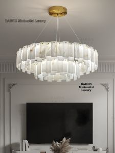 DAIWEIYA | Natural Stone Luxury Modern Pendant Light