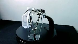 Display Pajangan Kalung Manekin Patung Leher Display Pajangan Perhiasan Seserahan Mahar Manekin Kalung Leher Akrilik Tempat Perhiasan Kalung Akrilik