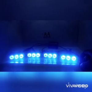 strobo 3 mata led blue ion 4 channel 11 mode nyala strobo