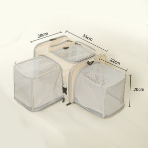 Portable Pet Bag for Cats And Dogs Cabin Air Travel Soft Bag Check-In Bag for Small Cats And Dogs under 12 Pounds Daily Use