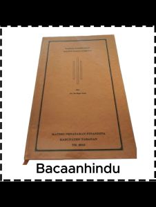 Buku Wariga Padewasan Manut Panca Yadnya Agama Hindu IB Anom