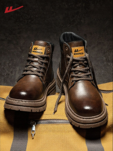 Warrior | New Spring Boots British Style High Top Thick Sole Workwear