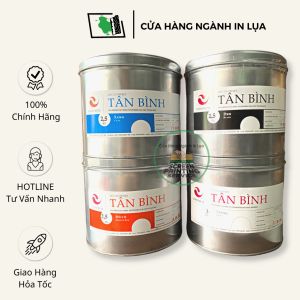 Mực in offset và in lụa trên giấy mực gốc dầu cho trang khắc gỗ hiệu Tân Bình Saprimco