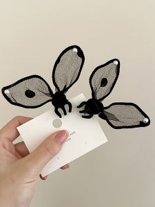 กิ๊บติดผมหูกระต่ายน่ารัก ทรงเจ้าหญิง ด้านข้าง กิ๊บติดผมหน้าม้า ขนาดเล็ก กิ๊บติดผมแฟชั่นเกาหลี ไม่มีแบรนด์ ใหม่