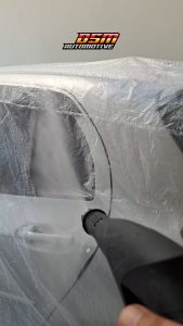 Cover Mobil Transparan Daihatsu Sirion / Bahan Plastik PE Tebal 80 Micron Waterproof Outdoor Indoor